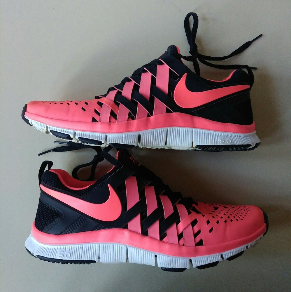 Nike Free Trainer 5.0 'Black Atomic Red' - Picture 5 of 10